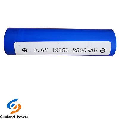 USBターミナルとの再充電のリチウム イオン円柱電池ICR18650 3.6V 2500mah