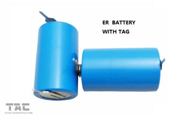 ER34615 19Ah 3.6vの警報システムのリチウム電池LI-SOCL2
