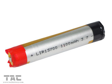 電池の蒸発器3.7V 1100MAHのE cigの大きい電池LIR13700 55mΩ