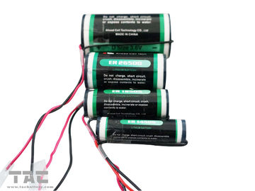 防水リチウム LiSOCl2 電池 3.6V ER18505 100 MA