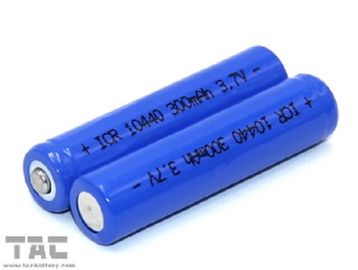 携帯電話向け 10440 リチウム イオン円筒形電池 3.7 v 320mAh リチウム イオン電池