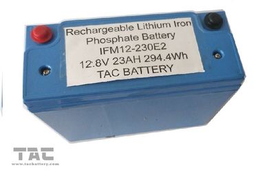 太陽照明のための収容UL2054の青い12V LiFePO4電池のパック26650 23AH