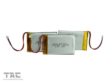 PDAのためのLipo LP063465 3.7V 1300mAhポリマー リチウム イオン電池