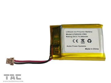 マッサージャーのためのワイヤーそしてコネクターが付いているLipo電池のパック3.7V 1.3AH電池