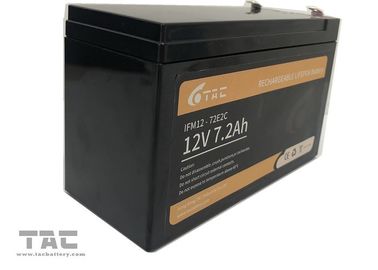 バックアップおよび太陽軽い鉛の酸の取り替えのための7.2Ah 12V LifePO4電池のパック