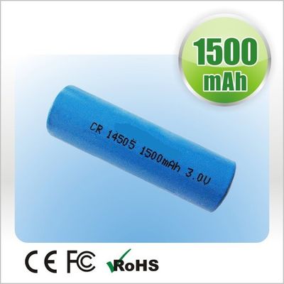 実用的なメートル、ドアのロッカーのための第一次リチウム李Mn電池CR14505 CRAA 3.0V 1500mAh