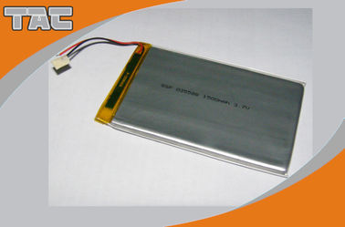 電気おもちゃのためのPCBとのポリマー リチウム イオン電池GSP035088 3.7V 1500mAh