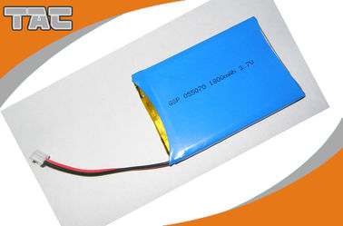 PCBが付いているGSP055070 3.7V 1800mAhポリマー リチウム イオン電池