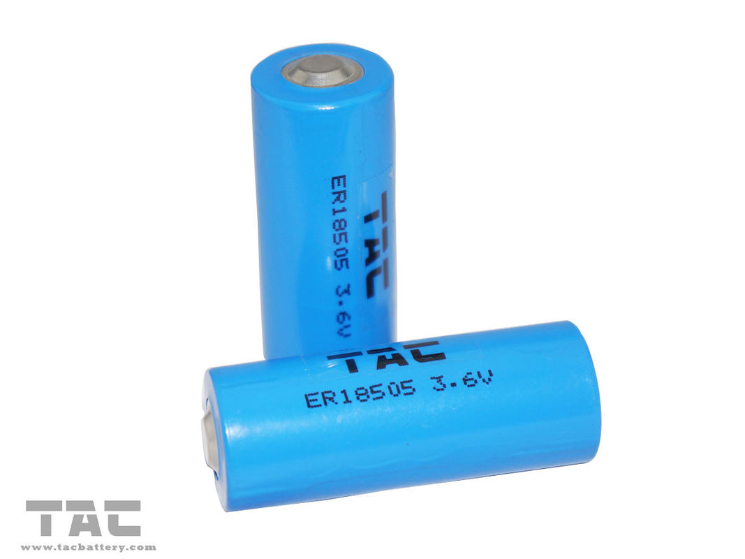 実用的なメートルの小ガモのタイム レコーダーのための高容量3.6V ER18505 3600mAh LiSOCL2電池