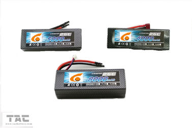 無人の空気車電池のパック11.1v 35C 5000mahのためのLipo電池