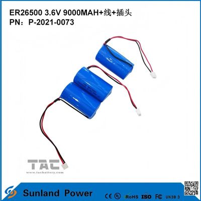 3.6V 9AH ER26500 プライマリ バッテリー 高速で安定した電圧 長寿命