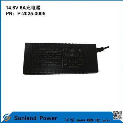 14.6V 6A 充電器,12.8V/14.4V リチウム鉄リン酸塩 (LiFePO4) と互換性 電池充電器,特に電動工具/電気のための設計 効率的な充電器,複数のデバイスと互換性