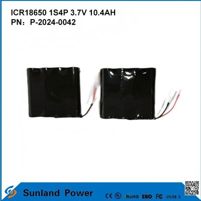 ICR 18650 1S4P バッテリー 汎用的で高容量リチウム バッテリー ソリューション 複数のデバイスの長寿命のバッテリー要件を満たし,低電力医療機器に信頼性の高いエネルギーを供給します
