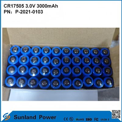 CR17505 3.0V 3000mAh スマート機器 医療機器 輸送・物流 スマート家具 高容量 安定した放電性能 電圧出力 長寿命