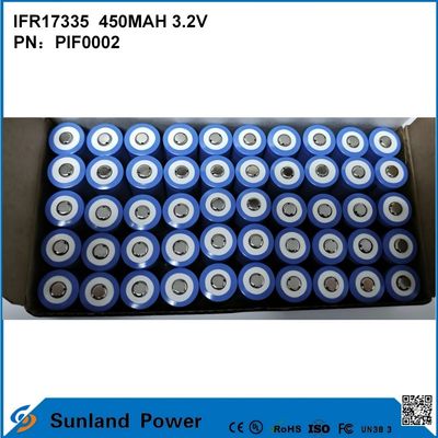 IFR17335 バッテリー 3.2V 450mah デジタル製品を含むさまざまなデバイスとシナリオのための電池 照明機器 電気工具 小型の家電 エネルギー貯蔵システム