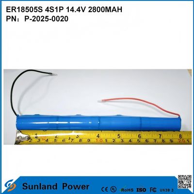 ER18505S 4S1P 14.4V 2800MAH 高温耐性,高容量バッテリー