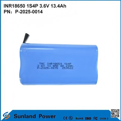 INR18650 1S4P3.6V 13.4Ah 高容量と高電圧の完璧な組み合わせ