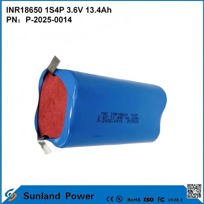 INR18650 1S4P3.6V 13.4Ah 高容量と高電圧の完璧な組み合わせ
