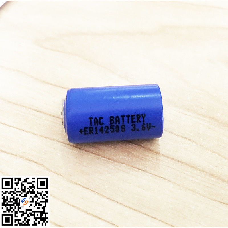 150°C 高温 ER14250S 3.6V 900mAh 温度記録器用のタブ付き主電池