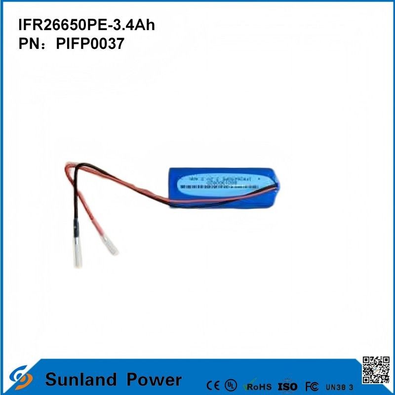 IFR26650PE-3.4Ah 3.2V LiFePO4 電池 ソーラーライト用の電球 懐中電灯 サイクル 寿命 2000 倍