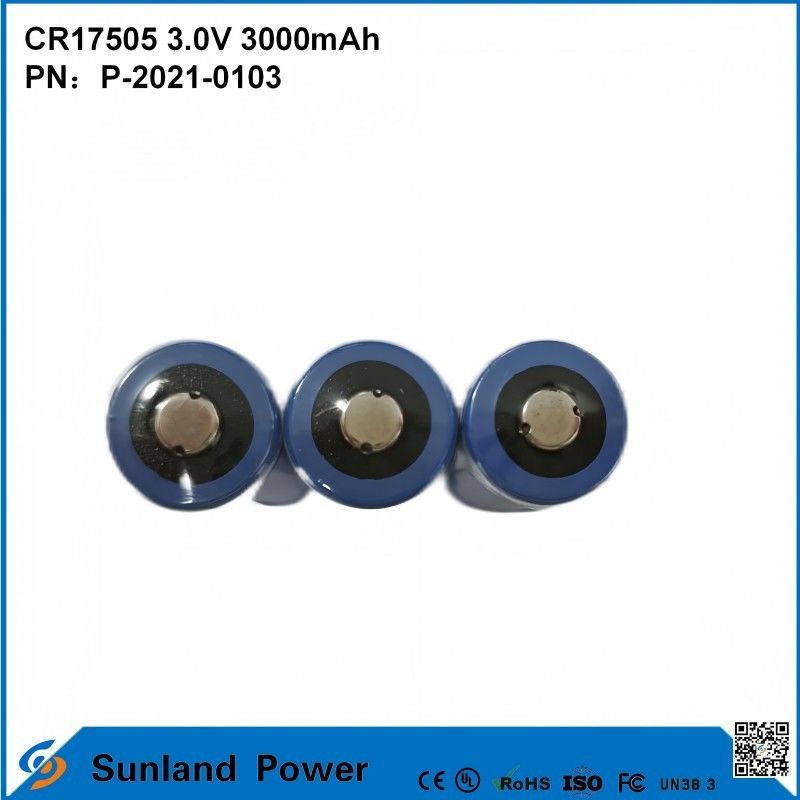 CR17505 3.0V 3000mAh バッテリー スマート パワー 産業用警備 セキュリティ パワー 健康 警備