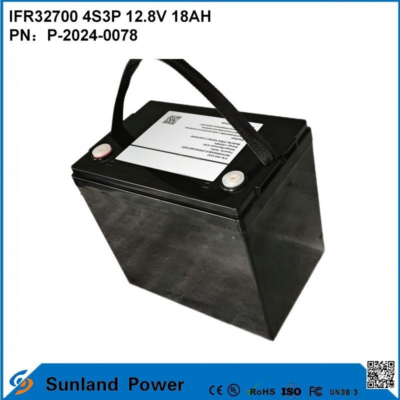 IFR32700 4S3P 12.8V 18Ah ソーラー用 洪水用 高明るさ LEDS ガーデン用 ソーラーライト 寿命PO4バッテリー