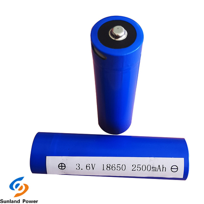 USBターミナルとの再充電のリチウム イオン円柱電池ICR18650 3.6V 2500mah