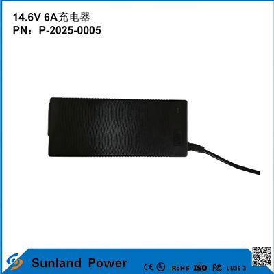 14.6V 6A 充電器,12.8V/14.4V リチウム鉄リン酸塩 (LiFePO4) と互換性 電池充電器,特に電動工具/電気のための設計 効率的な充電器,複数のデバイスと互換性