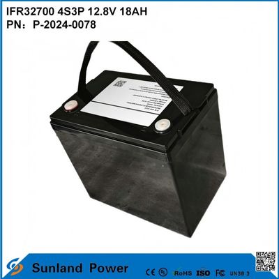 IFR32700 4S3P 12.8V 18Ah ソーラー用 洪水用 高明るさ LEDS ガーデン用 ソーラーライト 寿命PO4バッテリー
