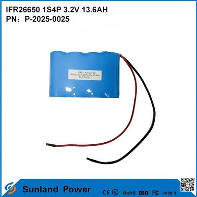IFR26650 1S4P 3.2V 13.6Ah バッテリー,家庭用および商業用モバイルエネルギー貯蔵,高功率電力ツール,ドリル,サー,アングルグライダー,携帯医療用