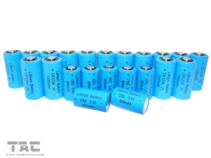 高エネルギー密度 3.0V CR123A 1300mAh 李 Mn 電池/第一次リチウム電池