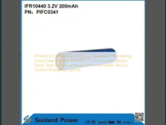 Ifr10440 3.7v 200mah GPS用道路スタッド用 玩具 鉱山ランプ 太陽光路灯 ワイヤレス通信機器 電力ツール オーディオビジュアル機器 スマートメーター セキュリティシステム 非常用照明