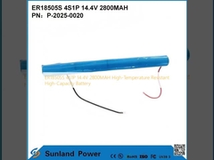 ER18505S 4S1P 14.4V 2800MAH 高温耐性高容量バッテリー
