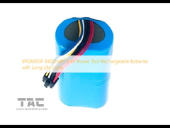 IFR26650F 6400mAh 6.4V 電動工具 充電可能なバッテリー 長寿命サイクル