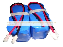 12.8V 4.6AH Li-ion パワー工具用充電式バッテリー Playmobile交換用