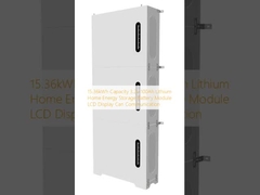 15.36kWh 容量 3.2v 100Ah リチウム ホーム エネルギー 貯蔵 バッテリー モジュール LCD ディスプレイ コミュニケーション