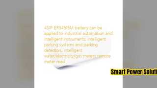 4S1P ER34615M バッテリー: オートメーションへの電力供給